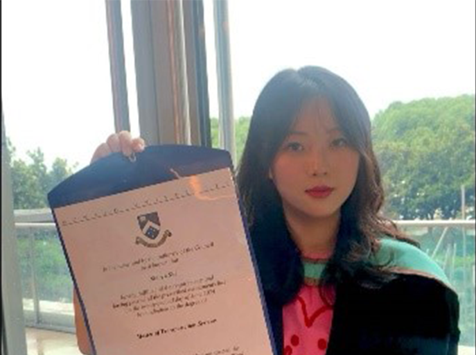 Xiaoyu Shi, member of KAIST IMPACTs