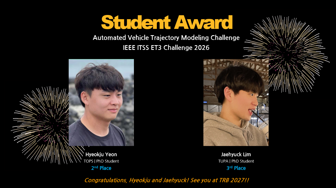 Hyeokju Yeon and Jaehyuck Lim, 2nd and 3rd place at the 2026 ET3 Challenge, KAIST IMPACTs
